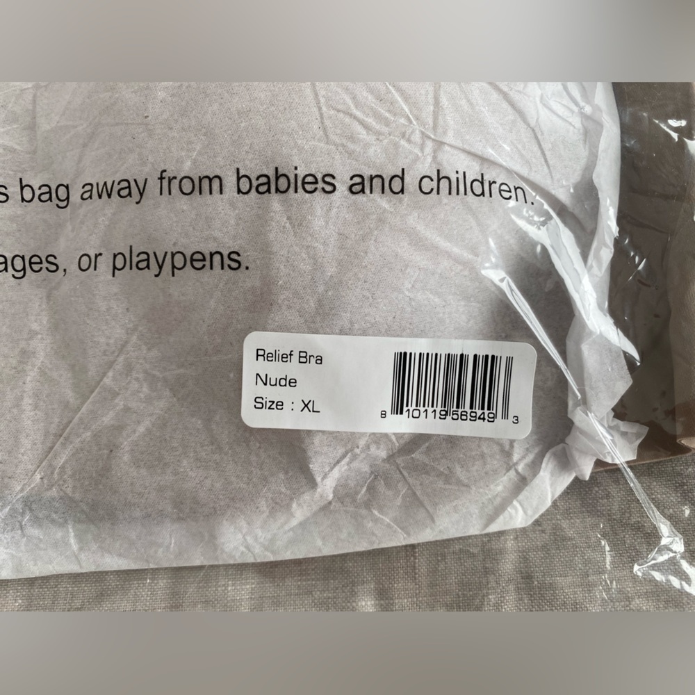 New in Package The Eby Relief Bra Nude XL - Picture 3 of 4